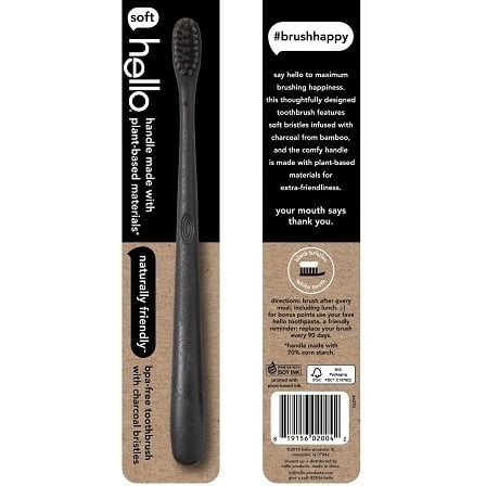 Hello Charcoal Toothbrush