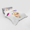 thumbnail image 3 of Ambesonne Colorful Bedding Set 3 Pcs, Teddy Bear with Baloon, Twin, Multicolor, 3 of 3
