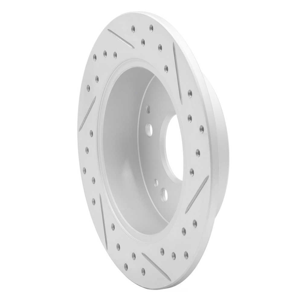 Dynamic Friction Company 830-59026L DFC Geoperformance Rotor - Drilled and Slotted