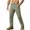 04# Green, variant on Men's Cargo Pants 4-Way Stretch Lightweight Hiking Work Pants Elastic Waist Zip Pocket Utility Trousers M-4XL