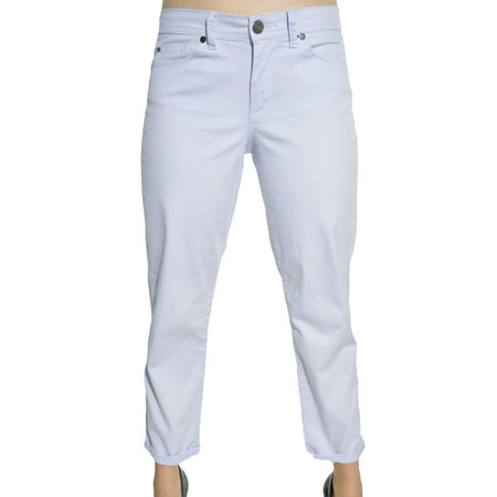 calvin klein jeans power stretch skinny crop pants (mountain air, 2)