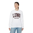 thumbnail image 6 of Lung Squad Respiratory Therapist Pulmonologist Sweatshirt, Gifts, Crewneck, 6 of 7