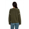thumbnail image 3 of Women’s Pretty Garden CABLE KNIT MOCK NECK TOP - MOCKNECK SWEATER, 3 of 6