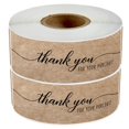thumbnail image 3 of VONKY 3Pcs Rectangle Thank You Stickers Personalized Party Sealing Labels Business, 3 of 9
