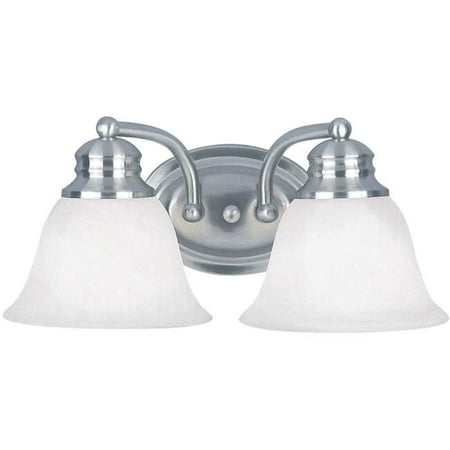 

Maxim 2687FTSN 6 x 13.25 in. Malaga 2-Light Bath Vanity Satin Nickel