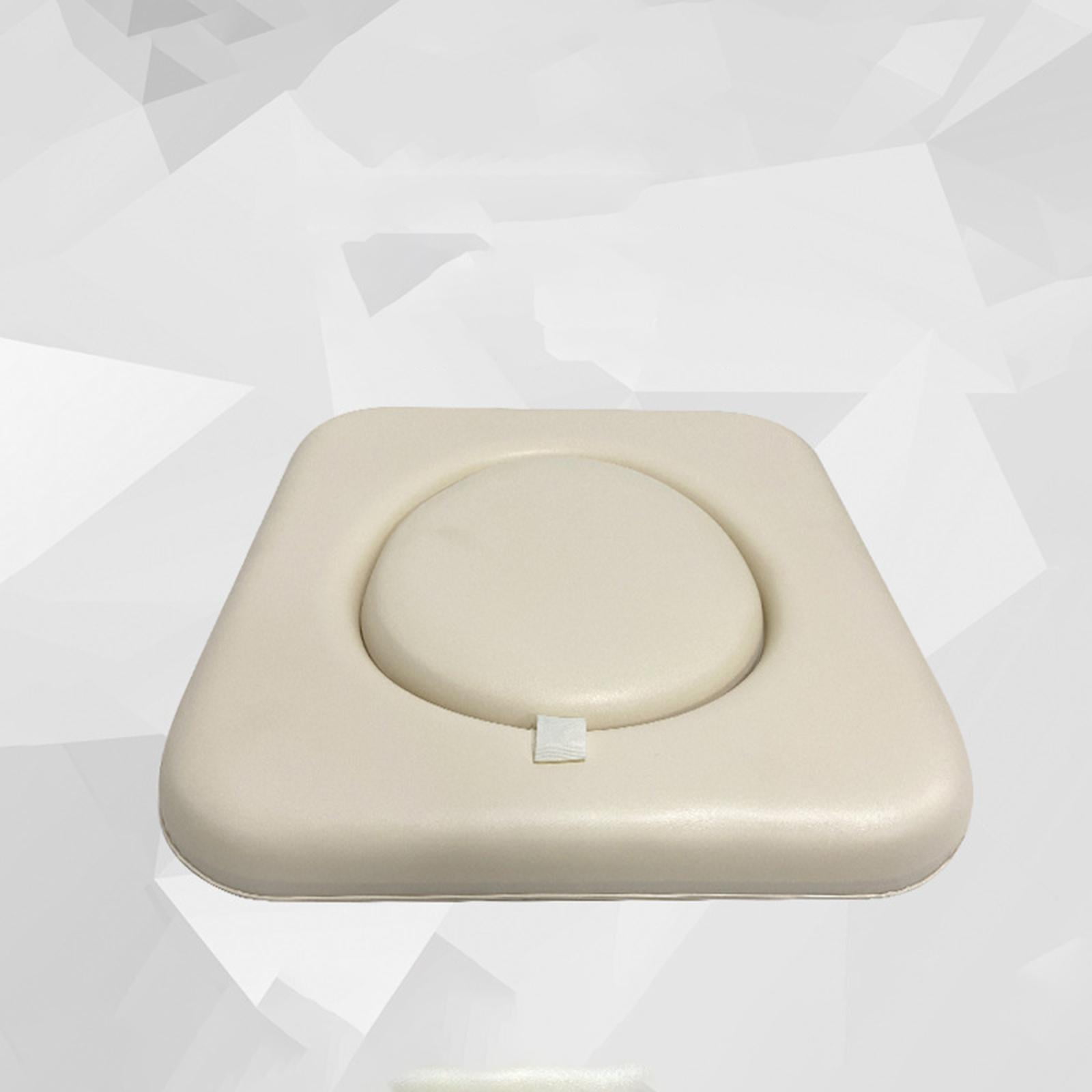 Seniors Commode Seat Cushion Detachable Non Slip Portable Durable Soft