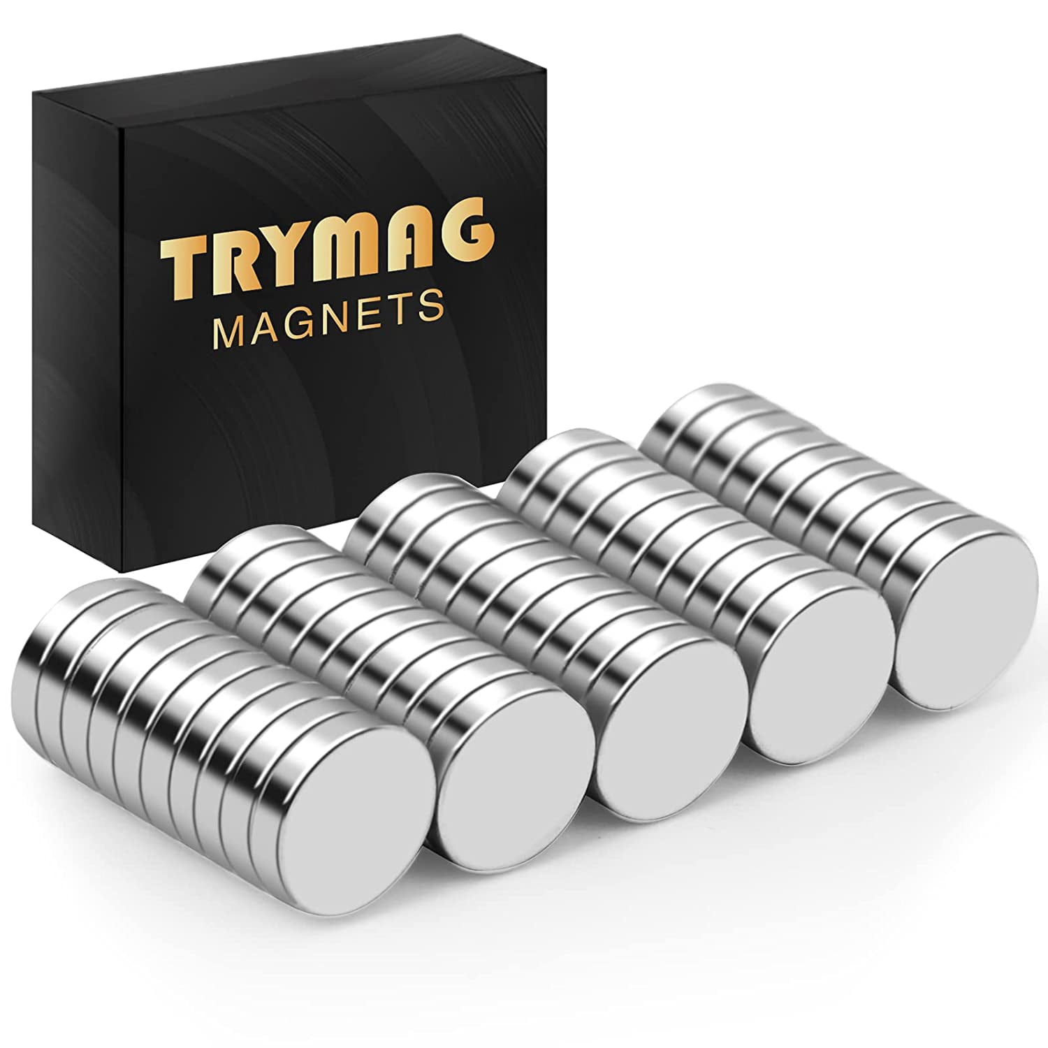 Magnets 50Pcs, Small Round Rare Earth Magnets, Strong Neodymium Disc Magnets for Whiteboard, Fridge, Office, Hobbies, Crafts and Erase Board - Walmart.com