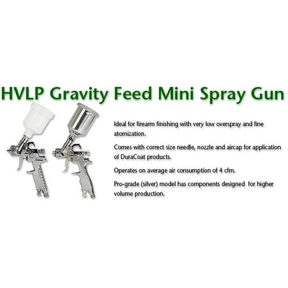 Lauer Custom Weaponry HVLP Gravity Feed Mini Spray Gun