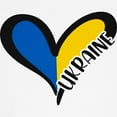 thumbnail image 3 of CafePress - Love Ukraine Heart Baseball Jersey - Kids Cotton Baseball Jersey, 3/4 Sleeve Shirt, 3 of 4