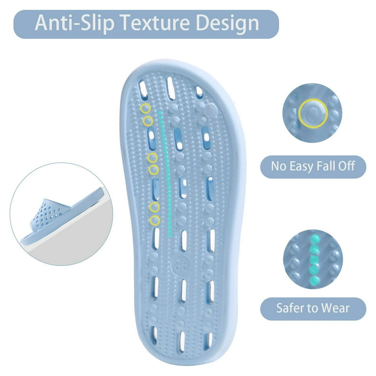Shower Sandals Women Men Quick Drying Bath Slippers Non Slip