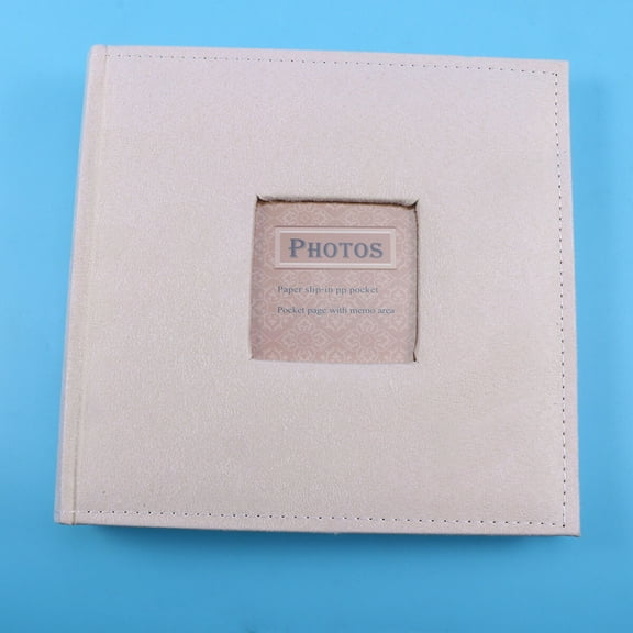 HEATSHAKING Photo Album For Kids Velvet Square For Children's Album 1Pack 8.9x8.7x2in