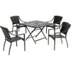 Hanover Orleans 5-Piece Dining Set with 42 In. Square Table-Style:42 In. Square Table