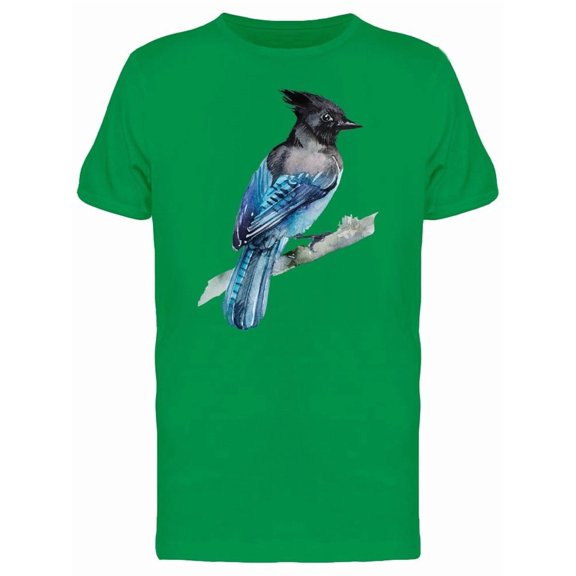 Blue Bird Watercolor Tee Men's -Image by Shutterstock