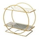 thumbnail image 1 of Organizador de encimera de baño, soporte para cosméticos, elegante bandeja de tocador, estante de almacenamiento para perfumes, cuidado de la piel y Blanco, 1 of 9