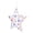 C, variant on Clode 4th of July Star Ornaments Patriotic Red White Hanging Decorations Fabric & Sequin for Independence Day Memorial Day DIY Crafts Home Tree & Decor Outdoor Hanging Easter Eggs