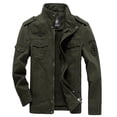 thumbnail image 1 of Chaquetas de algodón puro para hombre Chaquetas de trabajo informales, 1 of 7