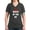 Charcoal, variant on CafePress - Queen Of The RV T Shirt - Women's V-Neck Dark T-Shirt