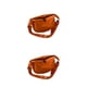 thumbnail image 4 of Sonducket Bolsas de mensajero Negro Naranja Tela Oxford Moda juvenil Paquete de cinturón ajustable informal Forma de bola de Hobos Ropa Naranja 2piezas, 4 of 6