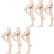 thumbnail image 1 of Pantimedias transparentes y ajustadas para mujer con puntera reforzada, 1 of 5
