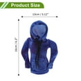 thumbnail image 4 of Funda para la Palanca de Cambios Unique Bargains Car Shift Knob Hoodie Azul Profundo Poliéster 6.3"x5.12" 1 Pc, 4 of 6