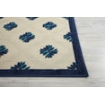 thumbnail image 4 of Nourison Aloha Indoor/Outdoor Casual Modern Navy 5'3" x 7'5" Area Rug, (5' x 8'), 4 of 7