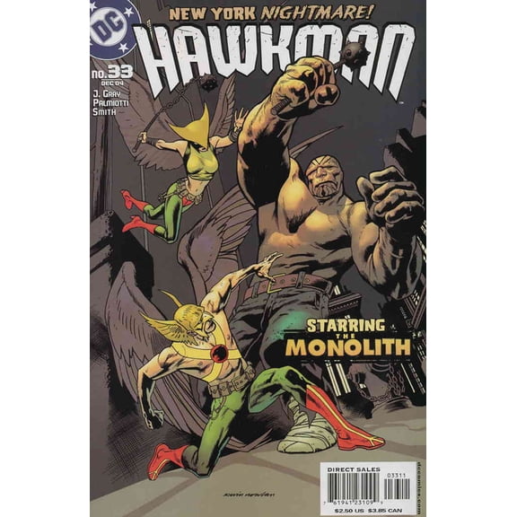 Hawkman (4th series) #33 VF ; DC Comic Book