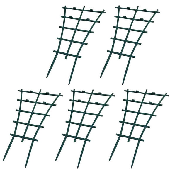 Amdohai Treillis de Jardin en Plastique Superposé Support pour Plantes Grimpantes pour Jardin Plante Fleur Légume