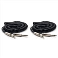 thumbnail image 1 of 2X Cable de Resorte para Guitarra 6.35 / 6.5 Cable de Audio para Bajo de Guitarra Cable de ProteccióN 5M para Conectar el Sonido de la Guitarra Eléctrica, 1 of 5
