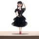 thumbnail image 1 of Wednesday Addamss In Dress Flexible Manga Larga Dotos Vestidos Exquisitos Regalos Cumpleaños Compactos para, 1 of 9