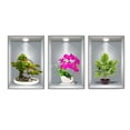 thumbnail image 2 of Hot6sl Ofertas Del Día Calcoma de Plantas y Plantas En Macetas, Pasillos, Escaleras, Pintura Decorativa, Murales de Plantas y Flores, Paredes de Hoteles y Restaurantes., 2 of 3