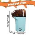 thumbnail image 3 of Air popper Popcorn Maker popcorn machine Popcorn Maker,Oil-Free,Air Popcorn Popper,Perfect for Movie Nights,EU 220V,A, 3 of 6