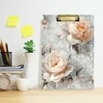 thumbnail image 2 of FORMRS Acrylic Clipboard with Low Profile Clip Standard A4 Letter Size, 12.5" x 9", Beautiful Floral, 2 of 8