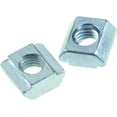 thumbnail image 1 of PinesC 100Pcs 2020 Series T Sliding Nuts Hammer Nut Block Square Nuts M6 T Nuts for 2020 Aluminum Extrusion Profiles T Slot 6mm，for CNC Router Build Rail 3D Printer (m6) 2020 Series M6, 1 of 5