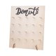 thumbnail image 2 of Soporte de pared para donuts para primera : tablero de soporte para donuts reutilizable para exhibir donuts, decoración para fiestas de crecimien , de 45x38cm Gloria soporte de exhibición de rosquillas, 2 of 9