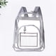 thumbnail image 5 of Mochila escolar de PVC impermeable, gris, transparente, gran capacidad, para escuela, universidad, estudiantes, viajes, senderismo, 5 of 12