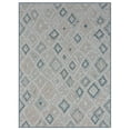thumbnail image 2 of Allstar Rugs  Abstract Themed Polypropylene Outdoor Rug 7' 7" x 10' 0" - Ocean Blue, 2 of 5