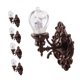 thumbnail image 1 of 2x 1/87 luz de pared 5 paquete de lámpara de adorno de Microstellroom de arena Micro paisaje escenas ferroviarias accesorios de decoración Hugo luces de pared, 1 of 9