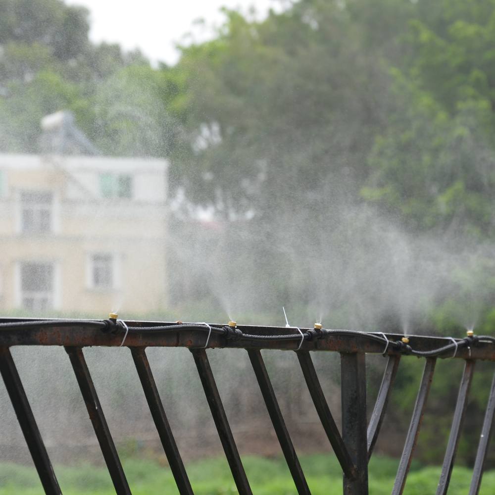 Outdoor 8M/10M/18M/23M Mist Coolant System Water Sprinkler Garden Patio