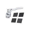 thumbnail image 3 of Aluminum Alloy Turn Signal Lever Extender 30-100mm Adjustment Position Steering Wheel Signal Rod for easy Installation Durable , Argent, 3 of 7