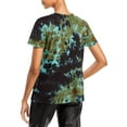 thumbnail image 2 of n:philanthropy Womens Zander Tie-Dye Graphic T-Shirt, Multicoloured, Small, 2 of 2