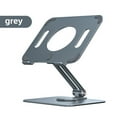 thumbnail image 4 of ZheElen Pliant Tablette Titulaire Rotation Multi-angle Hauteur Réglable Stand Berceau Bureau Main Libre Support de Téléphone Portable Gris, 4 of 9