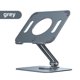 thumbnail image 5 of Tholdsy Soporte plegable para tableta, altura ajustable, soporte de aleación de aluminio, portátil, para oficina, viaje, manos libres, Electrónica Gris, 5 of 6