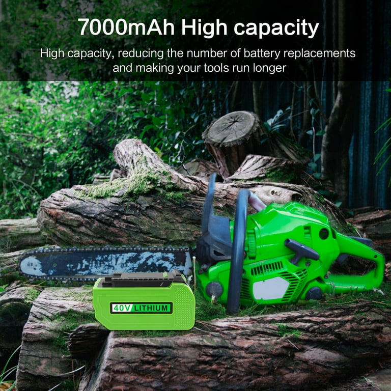 7.0Ah 40V For Greenworks G-MAX Battery Lithium Cordless 29472  