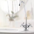 thumbnail image 1 of Water Filter 1/4'' Zinc Alloy Kitchen Double Head Faucet Tap  Reverse Osmosis RO Drinking Water Filter, 1 of 8