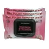 Nail Essentials Nail Polish Remover Wipes - Maximum Strength 3 Pack