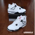 thumbnail image 2 of Size 4Y - 17 - N I-K-E A i r-Jor-dan 4 OG White Cement 2025 FV5029-100, 2 of 6