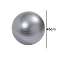 thumbnail image 2 of Exercise Ball for Balance Stability Fitness Workout Yoga Pilates at Home Office-silver&39.3inch/334cm, 2 of 5