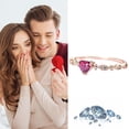 thumbnail image 2 of El anillo HUOGUO Exquisite Out conmemora el compromiso de las mujeres, 2 of 2