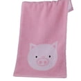 thumbnail image 1 of VONKY 25*50cm Cartoon Embroidered Towel Cute Smiley Face Cotton Wash Cloth Hand Face Towel, 1 of 2