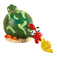 thumbnail image 3 of Figuras de pollo Figuras artísticas Decoraciones creativas para vallas Estatua de pollo para regalo de inauguración de la casa Patio de granja Césped verde, 3 of 9